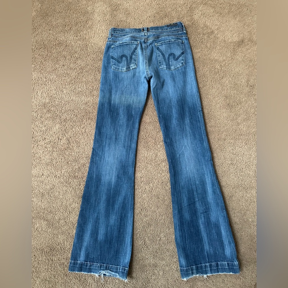 Citizens Of Humanity Light Blue Flare Jeans